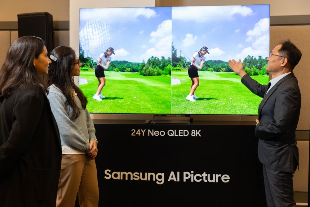 Samsung explica como funciona IA em suas TVs na prática