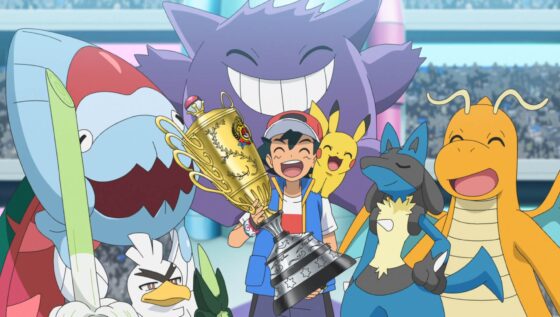 Ash Ketchum se torna campeão mundial em Pokémon