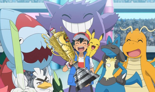Ash Ketchum se torna campeão mundial em Pokémon