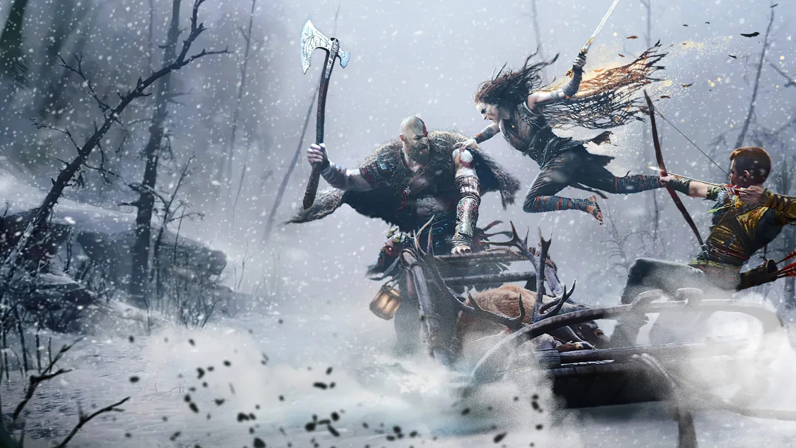 God of War Ragnarök: veja comparativo gráfico no PS4, PS4 Pro e PS5