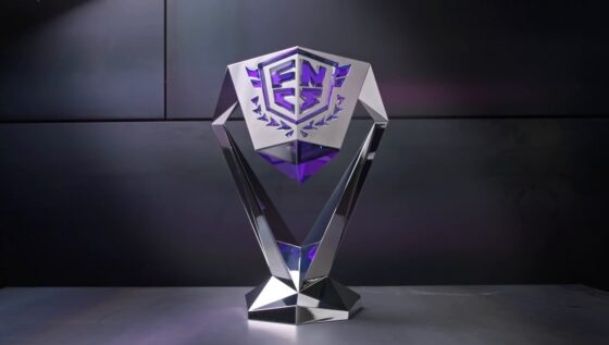Novo troféu do mundial de Fortnite