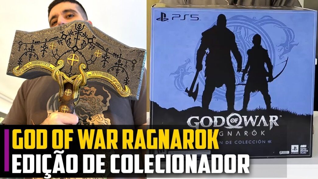 GOD OF WAR RAGNARÖK PS4 - UNBOXING! 