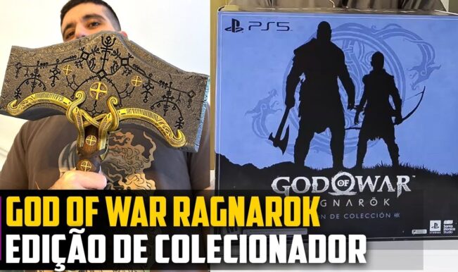 God of war ragnarok edição de colecionador