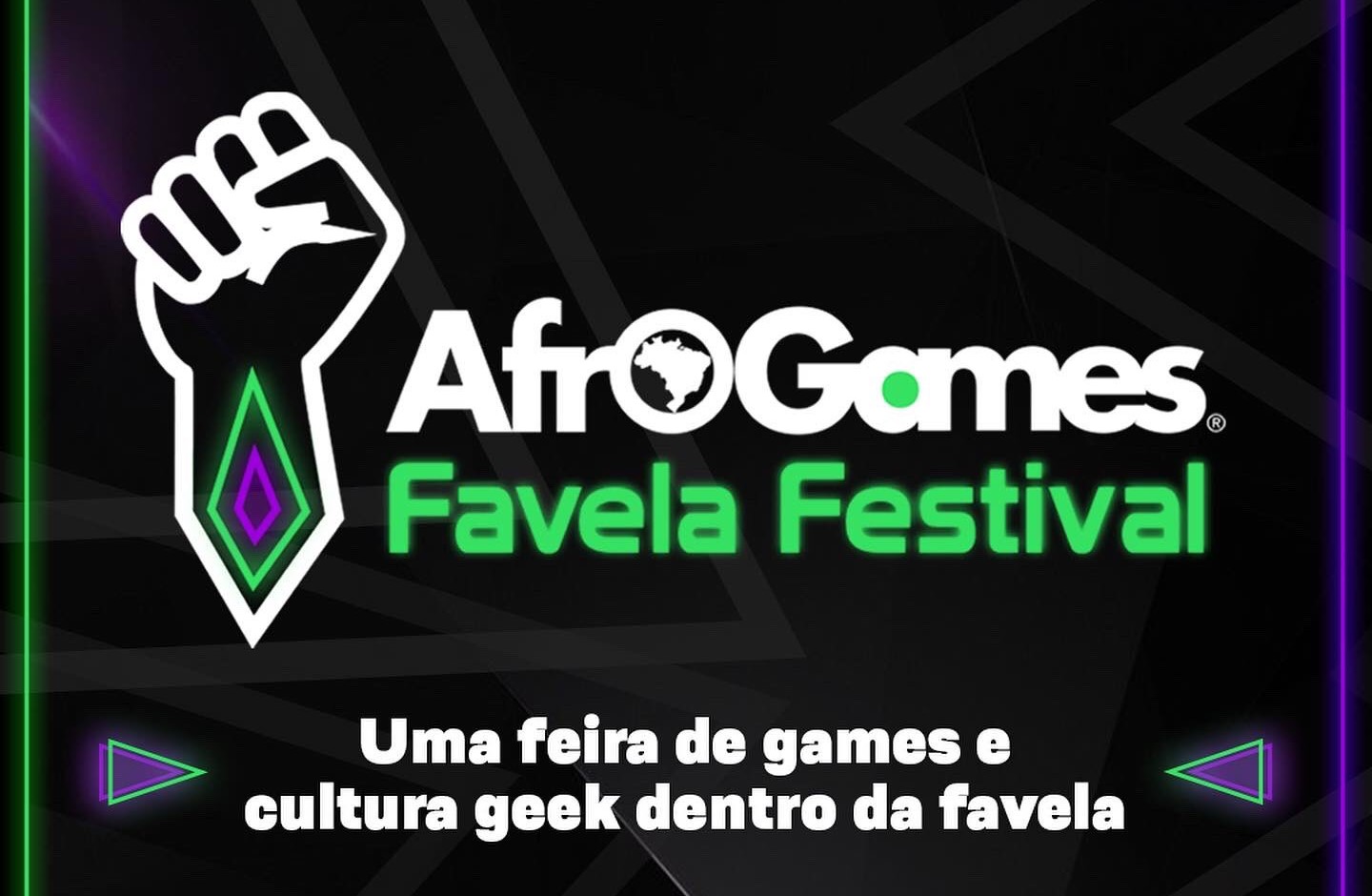 AfroGames anuncia a 1ª edição do Favela Festival