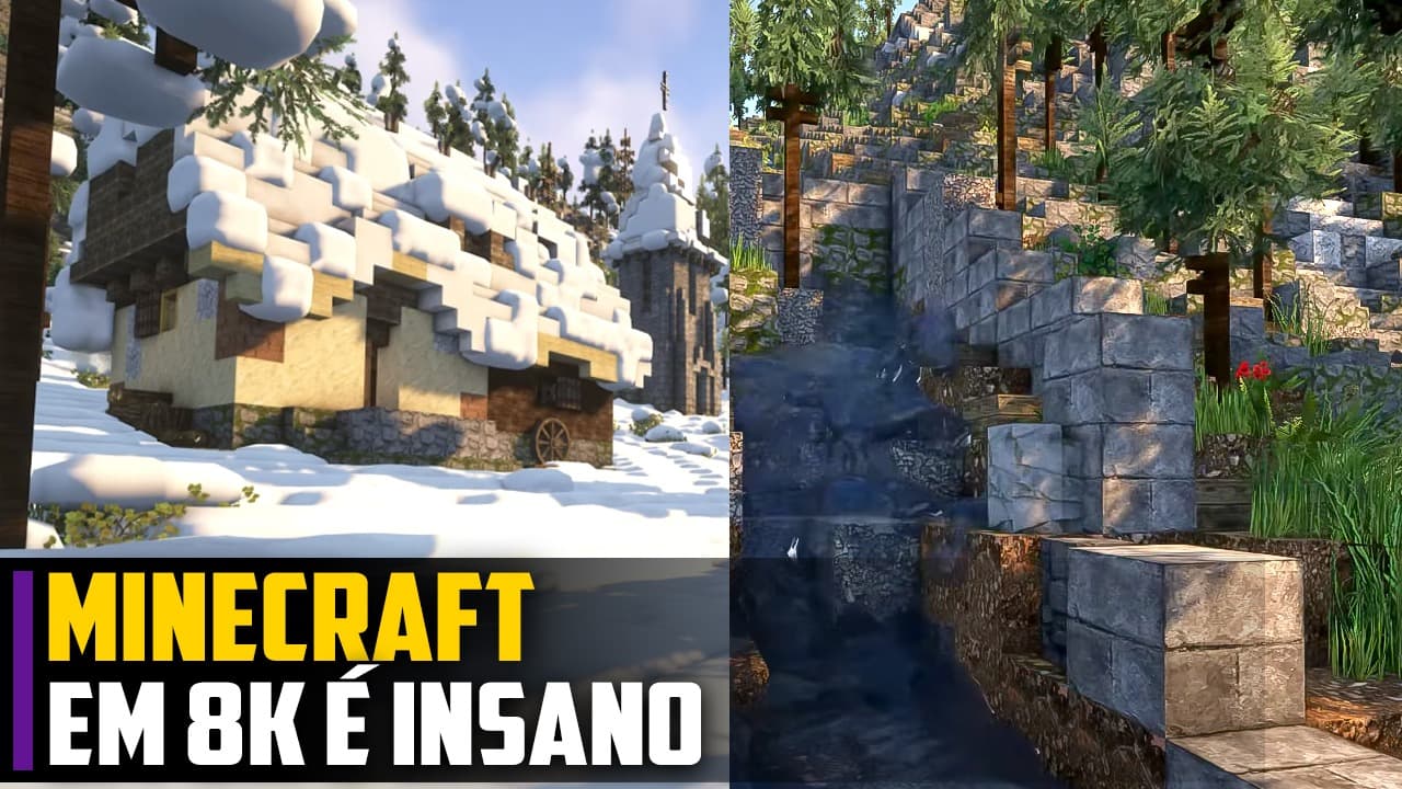 Mod deixa Minecraft com gráficos realistas