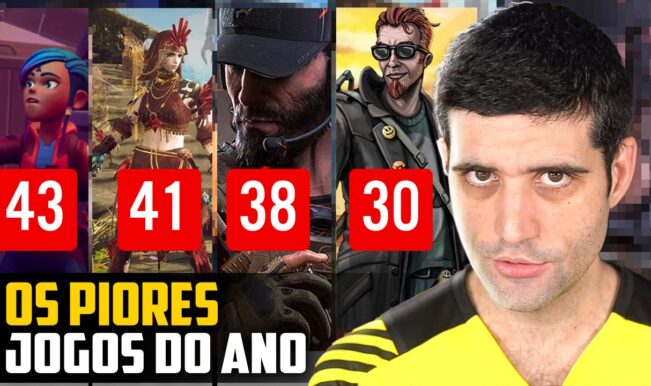 Piores jogos do ano Gameplayrj