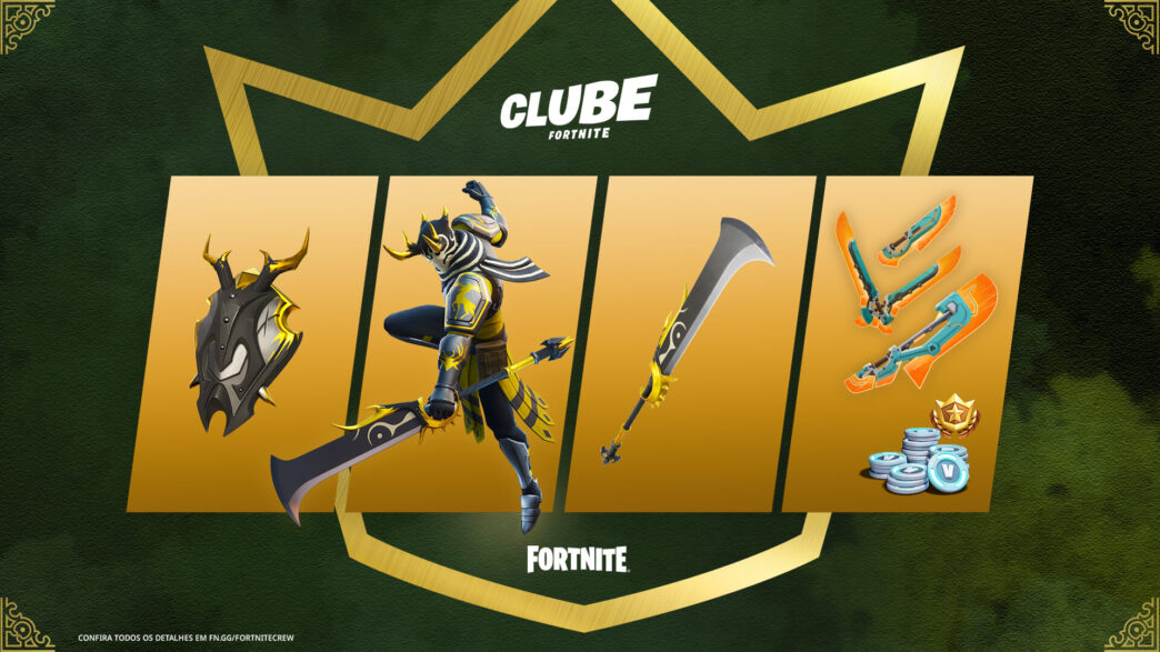 Novas skins do Pacote de Clube do Fortnite são reveladas