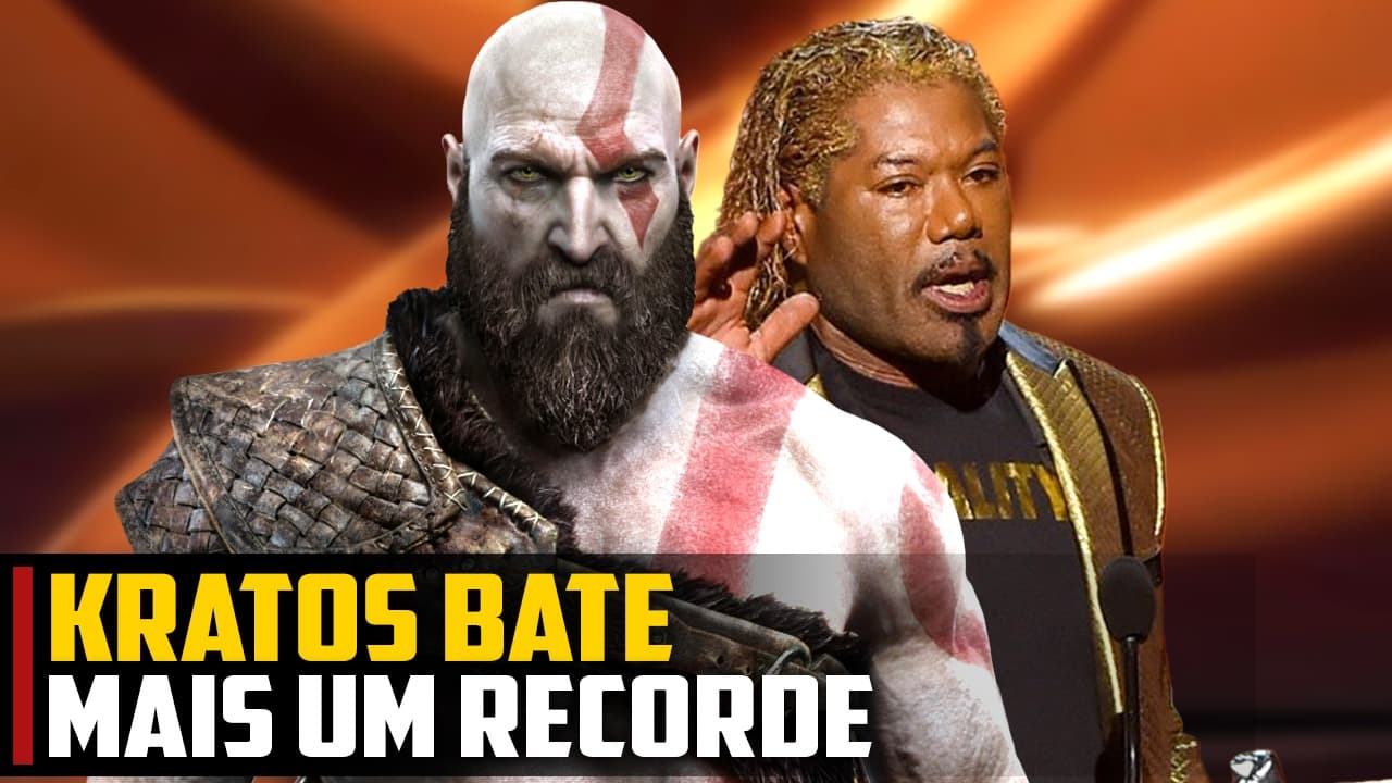 Kratos BATE RECORDE, mas por MOTIVO INUSITADO [Gameplayrj]