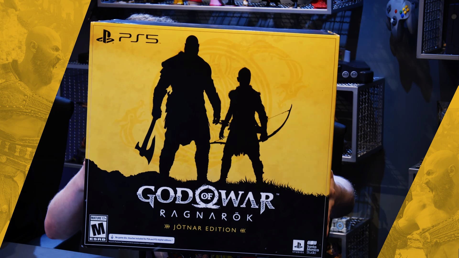 Jogo God of War Ragnarok Jotnar Edition - PS4 e PS5