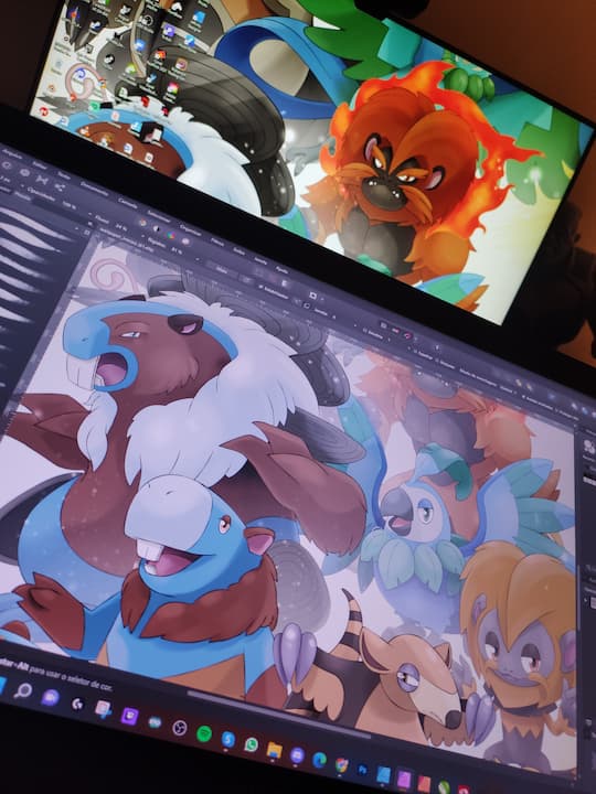Ilustrador cria dex com 151 Pokémon baseados na cultura