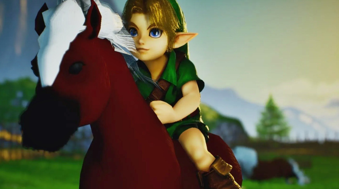 Fã recria versão de Zelda Ocarina of Time na UE5