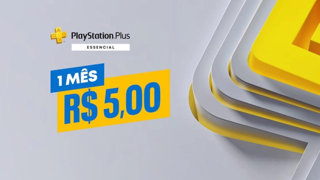 Promoção dá 1 mês de PS Plus Essential por R$ 5