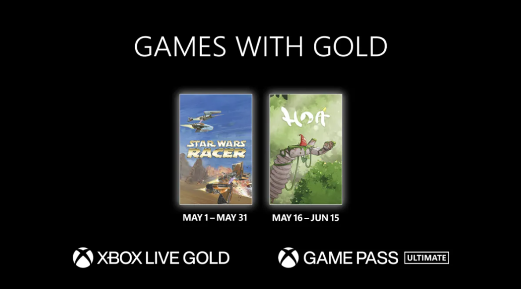 Games with Gold maio