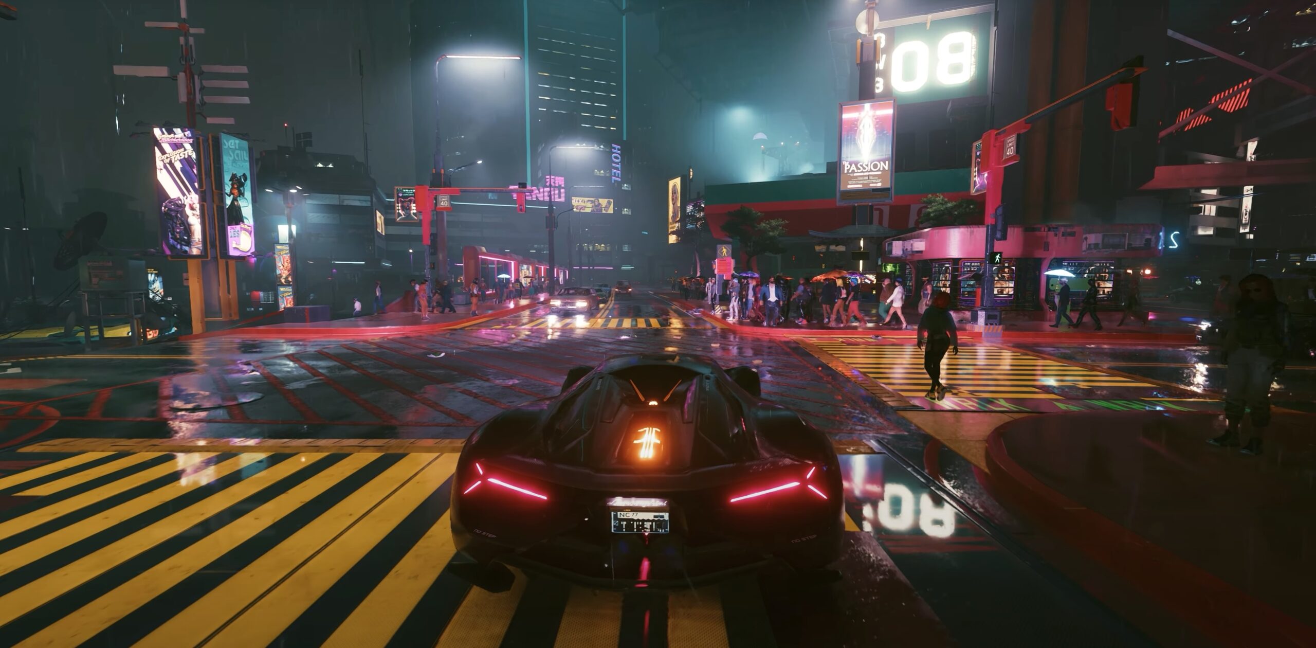 Cyberpunk 2077 ficou irreconhecível com mod Superpopulation