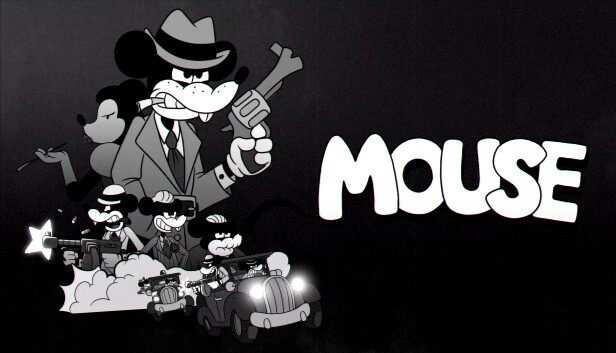 Conheça Mouse, jogo de tiro com visual retrô que lembra a Disney de 1930