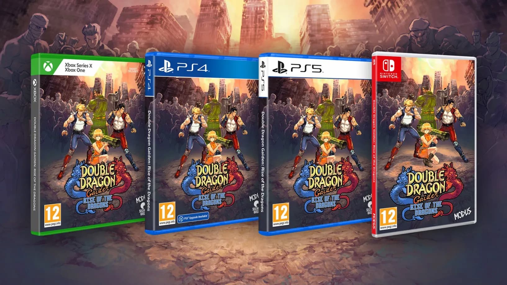 Double Dragon Gaiden Rise Of The Dragons Ps4 Midia Fisica