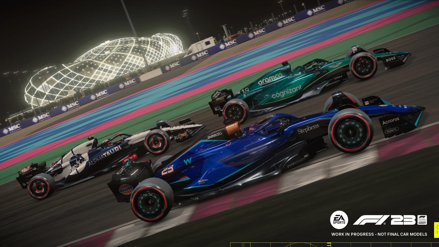 F1 2023, Disponível para PC e Consola