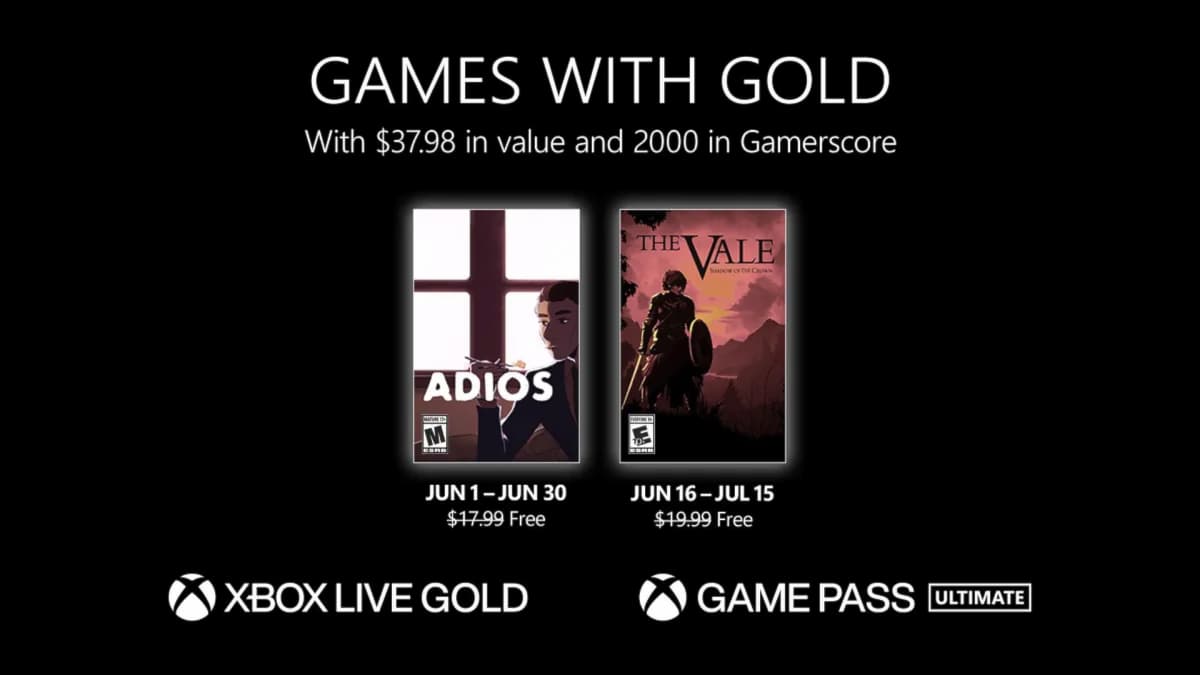 Games with Gold de junho de 2023