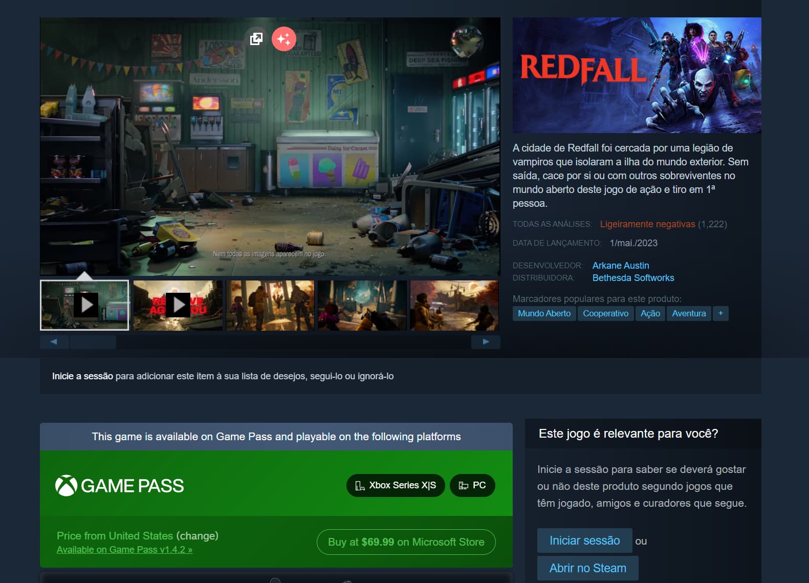 Jogo da Steam está no Game Pass? Extensão do Chrome revela