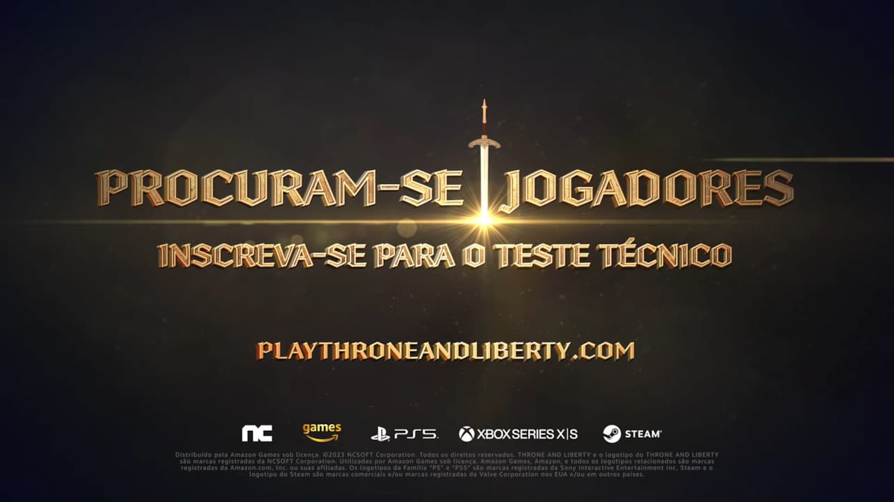 MMORPG Throne and Liberty inicia registros para testes