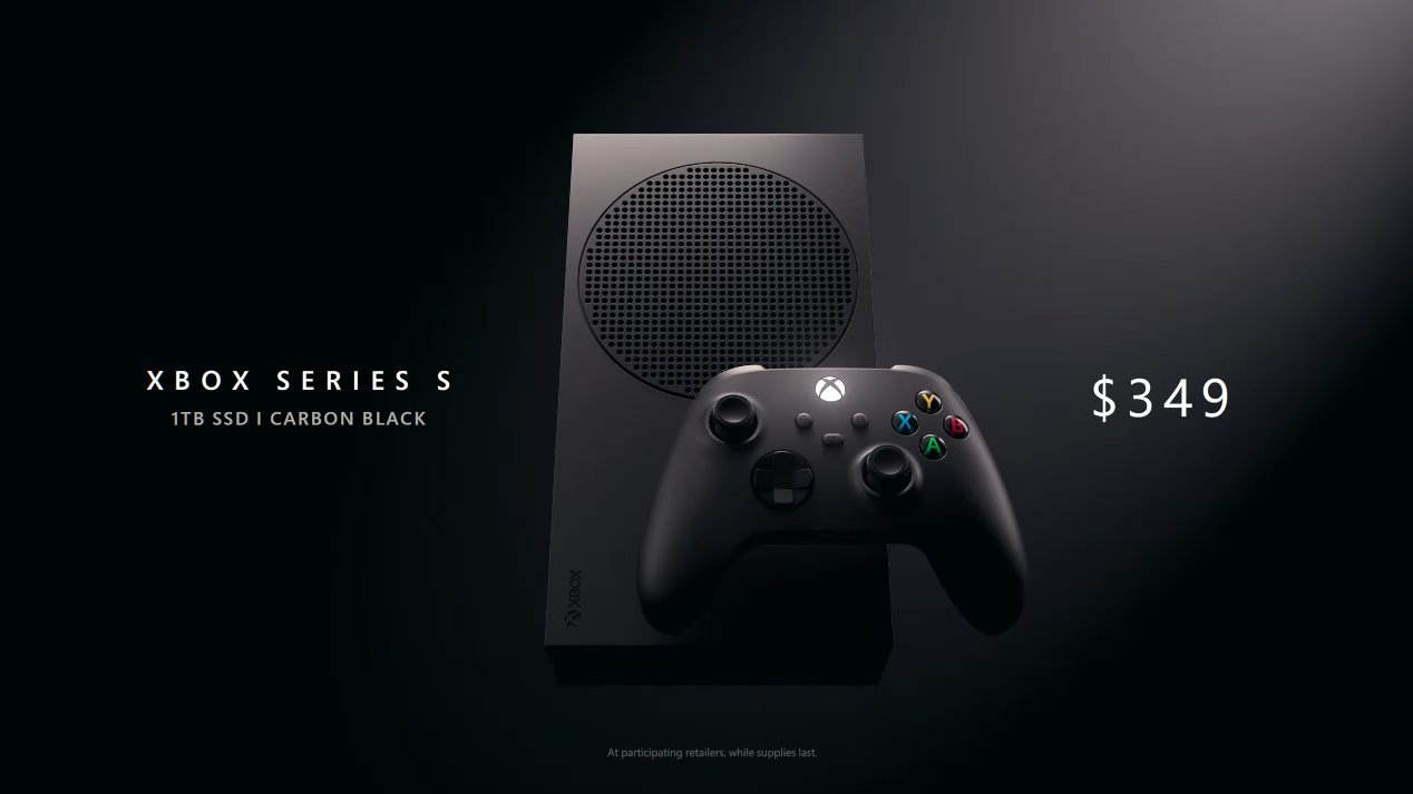 Xbox Series S Carbon Black