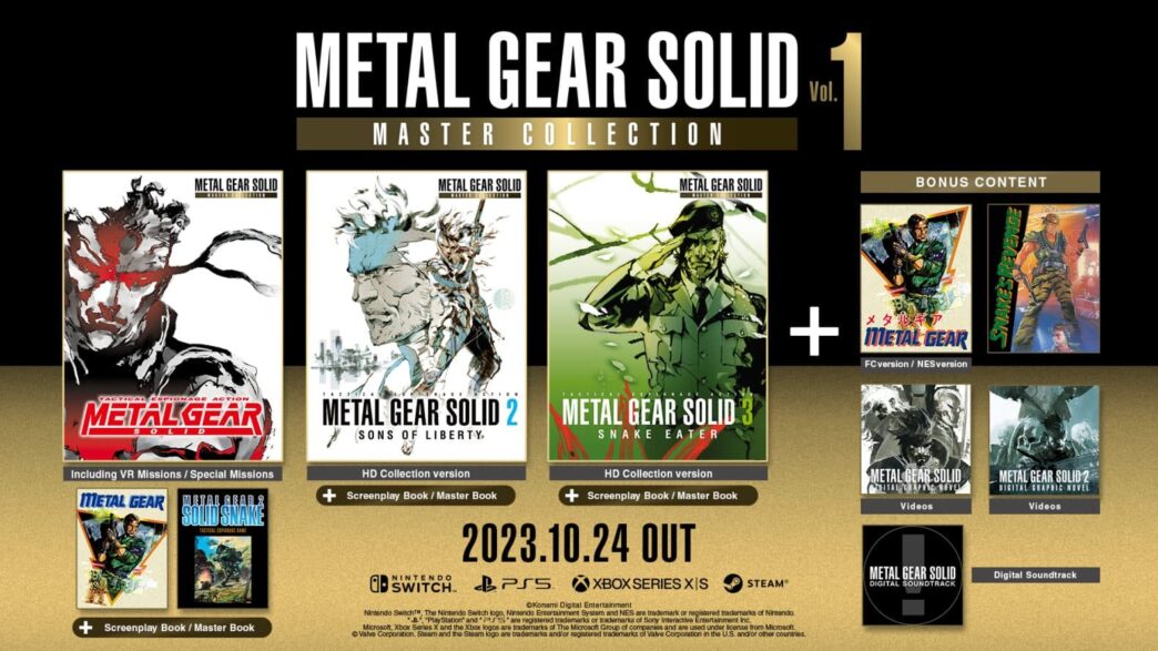 Metal Gear Solid Master Collection Vol 1