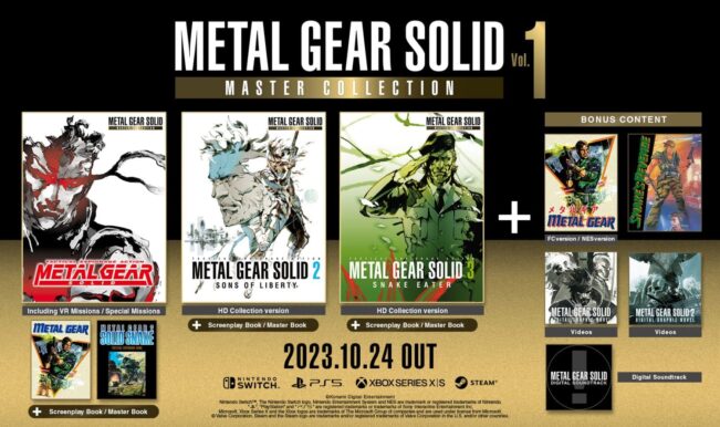 Metal Gear Solid Master Collection Vol 1