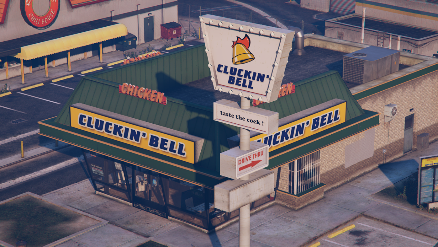 GTA San Andreas cluckin bell