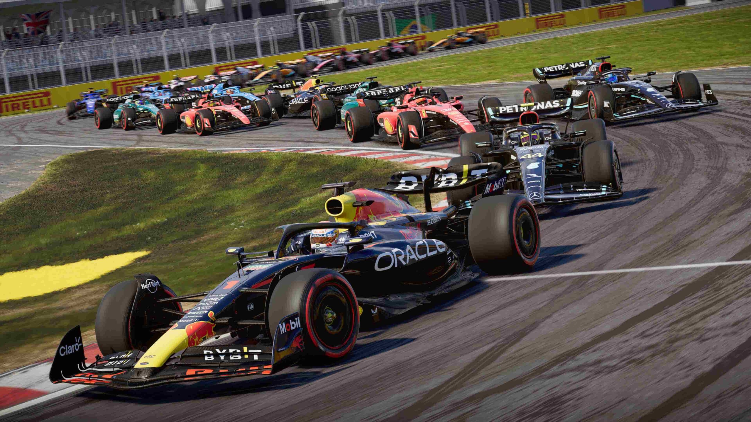 F1 23 explora Ponto de Frenagem e novo hub central F1 World