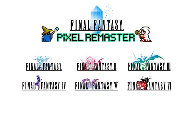 Final Fantasy Pixel Remaster - coletânea da Square Enix
