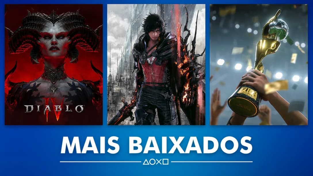 Jogos de PS4 e PS5 mais baixados em abril na PS Store brasileira