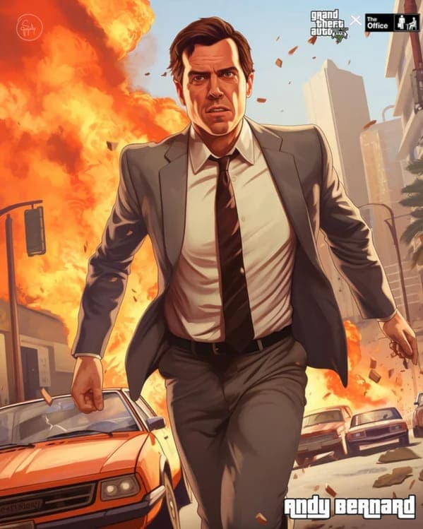 GTA 5 x The Office