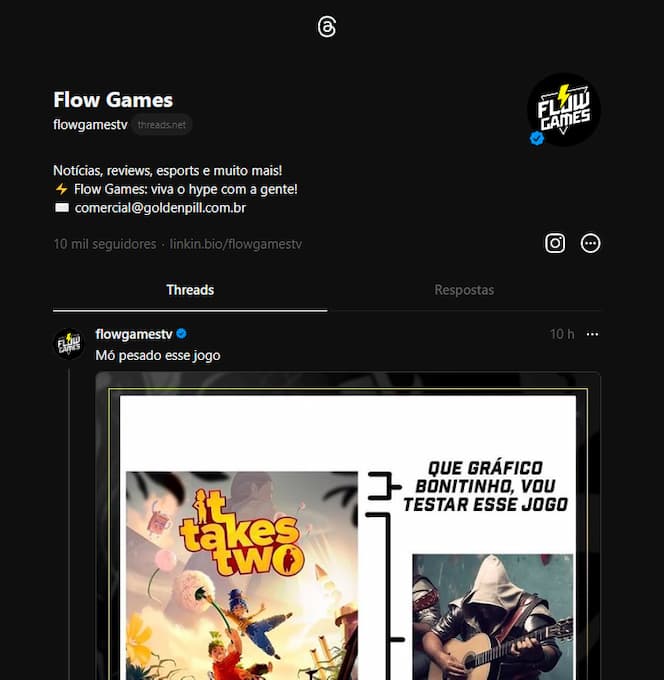 Flow Games  Viva o hype com o seu site de games