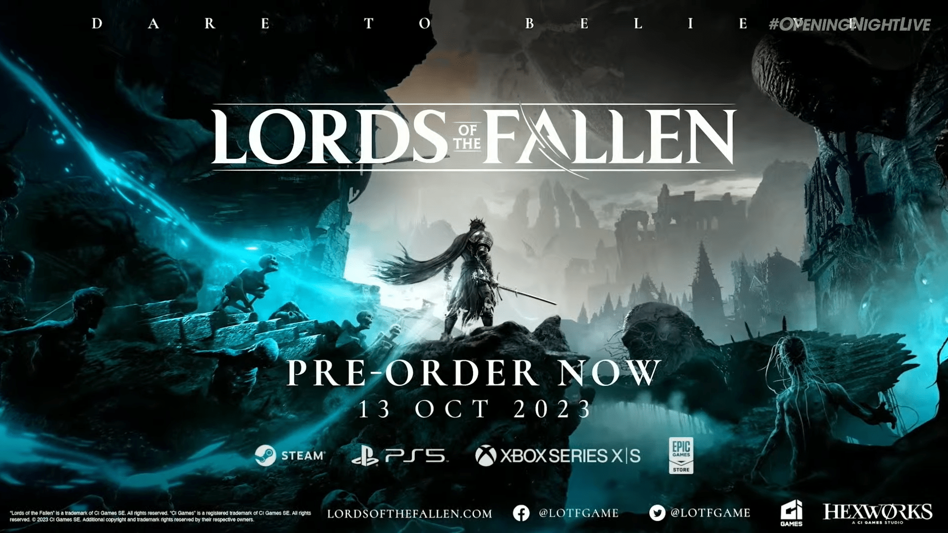 Conheçam os requisitos para Lords of the Fallen no PC