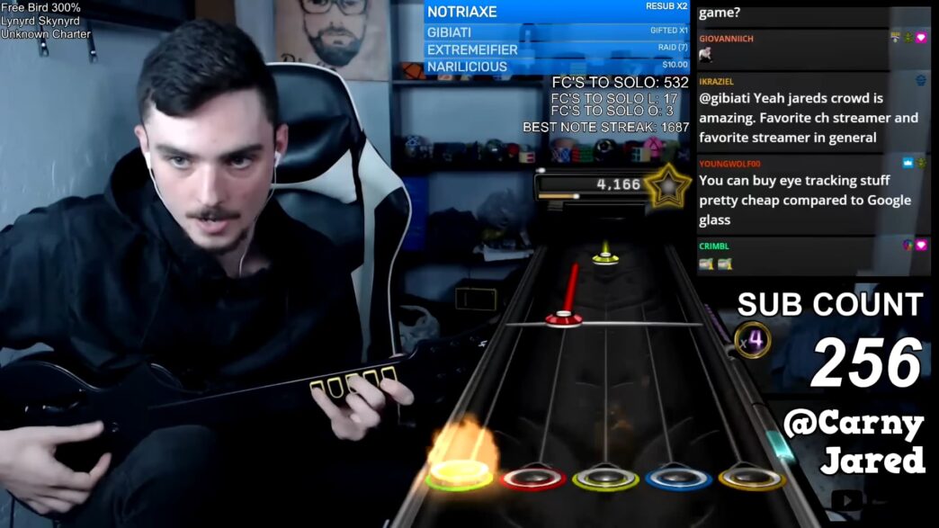 Guitar Hero: fã bate nível mais difícil e vira recordista