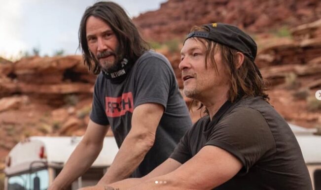 Kojima, Keanu Reeves e Norman