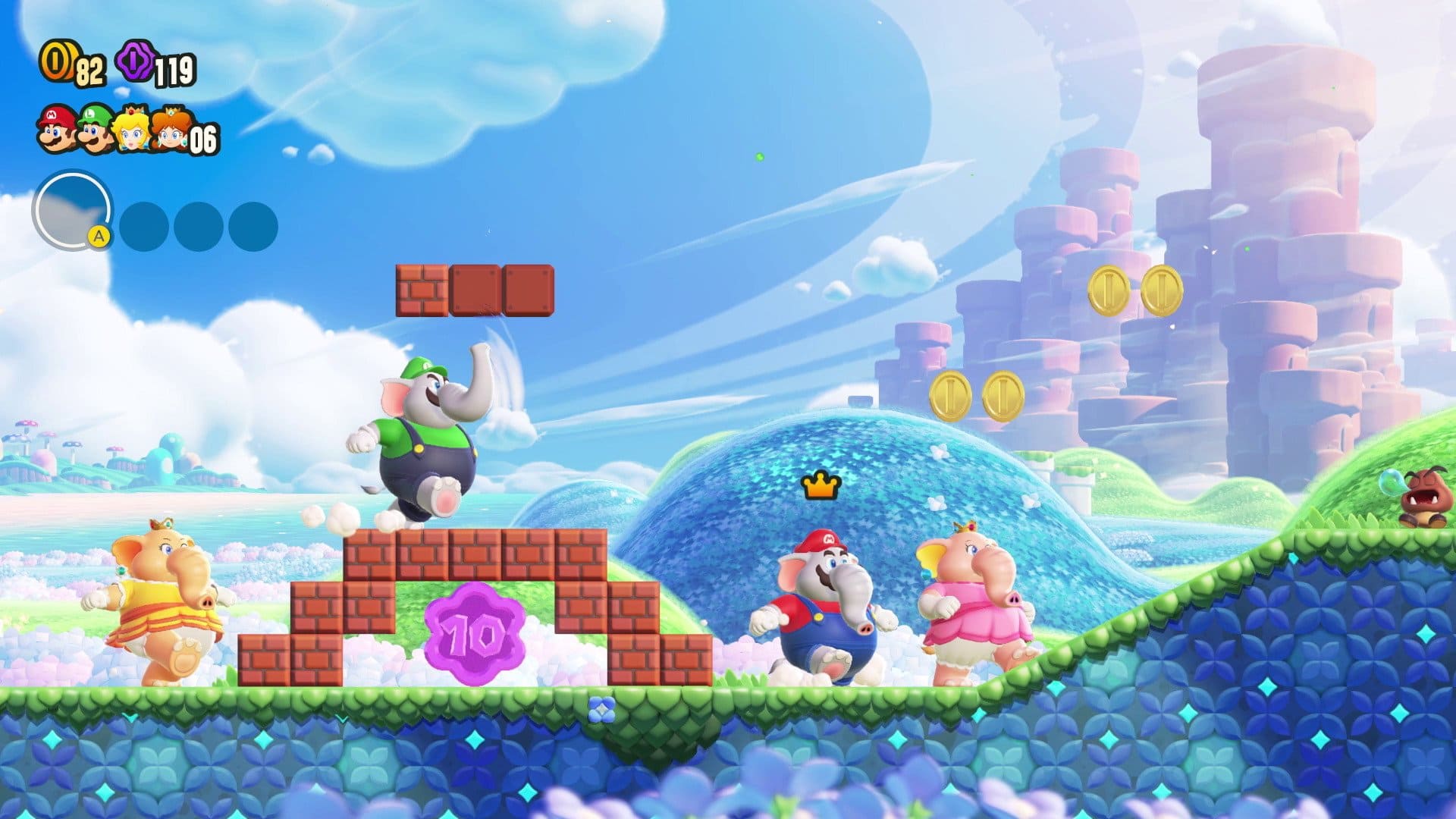 O NOVO JOGO DO MARIO PRA NINTENDO SWITCH ! - Super Mario Bros U Deluxe  (Gameplay PT-BR Português) 