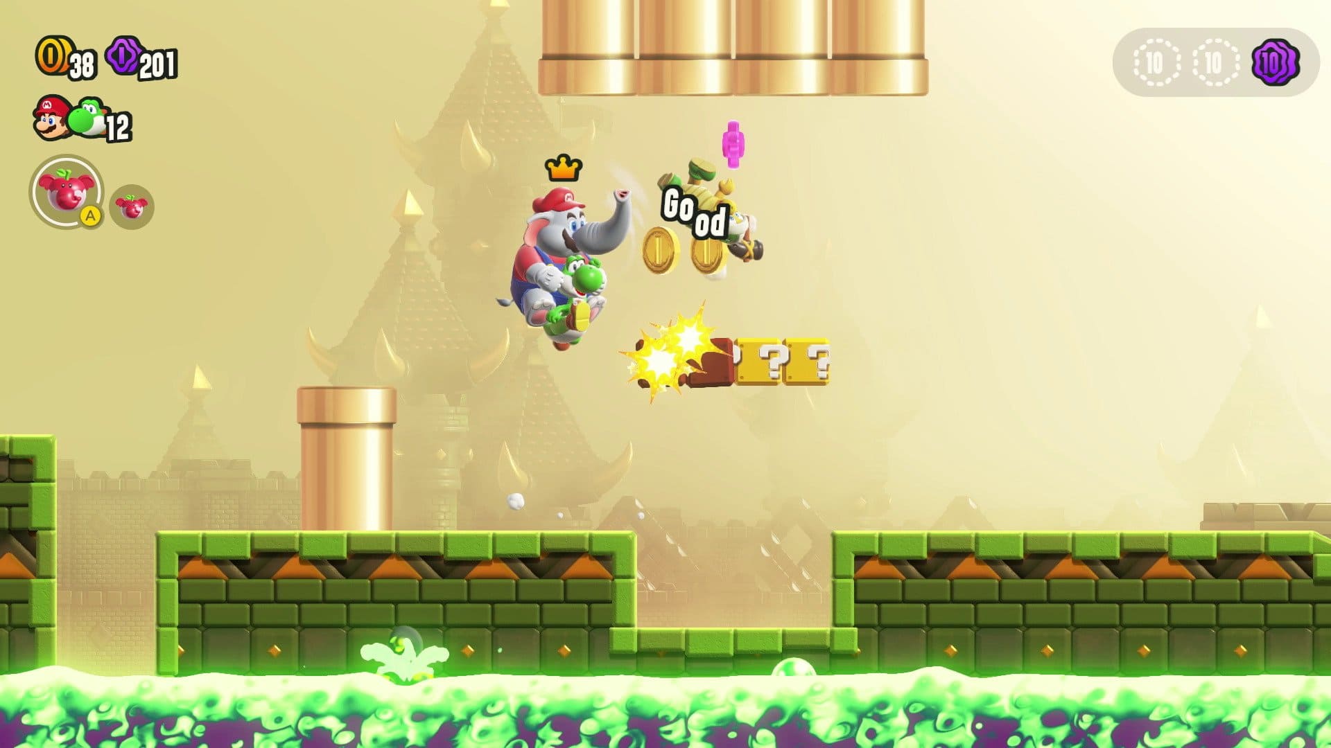 BGS 2023: Super Mario Bros. Wonder é ótima aventura 2D do encanador