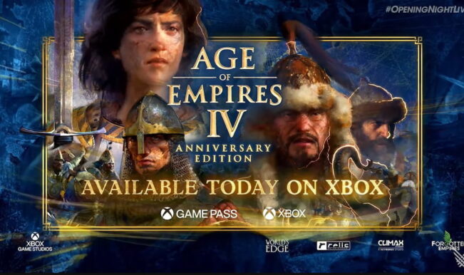 Age of Empires 4 trailer gamescom 2023 consoles xbox