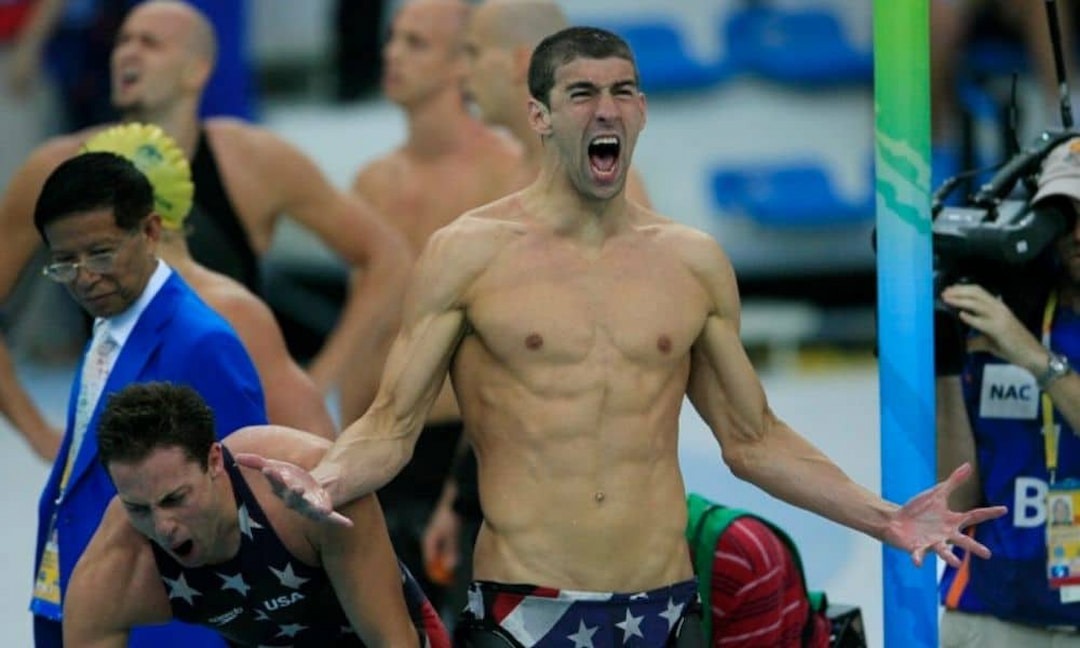 Famosos gamer Michael Phelps
