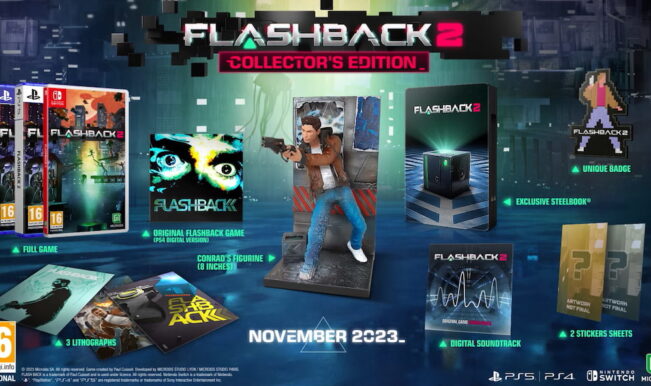 Flashback 2 gamescom 2023 novo trailer