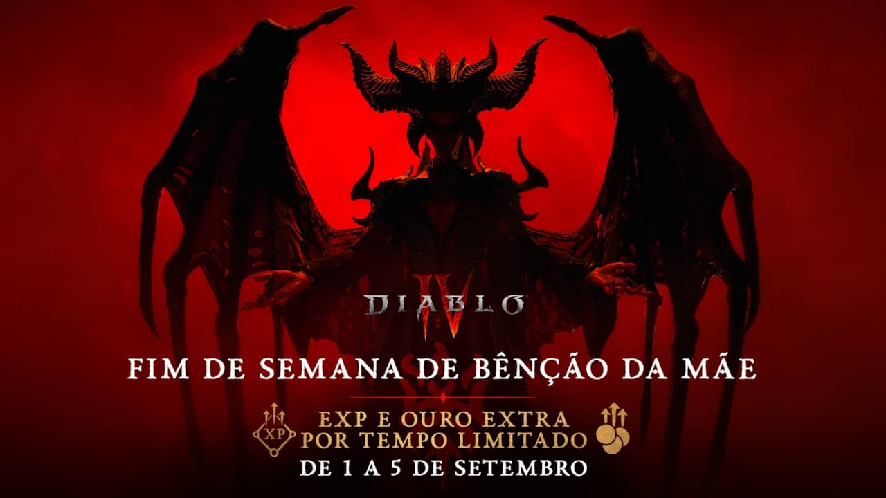 Diablo IV anuncia primeiro fim-de-semana com bônus de experiência