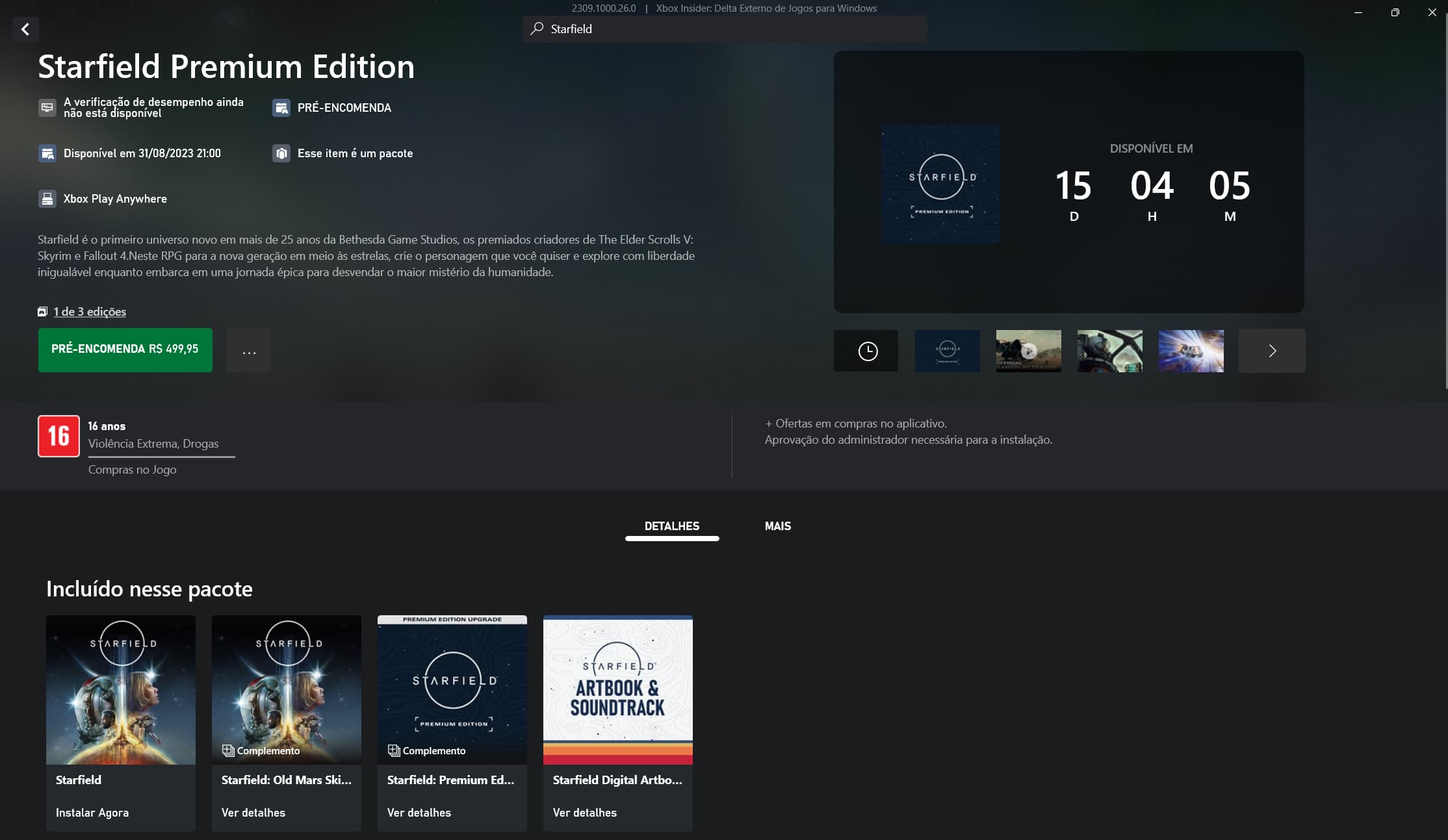 Starfield Premium Edition