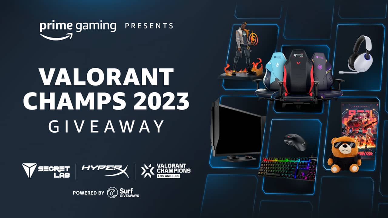 Valorant Champions 2023: Prime Gaming traz sorteios diários