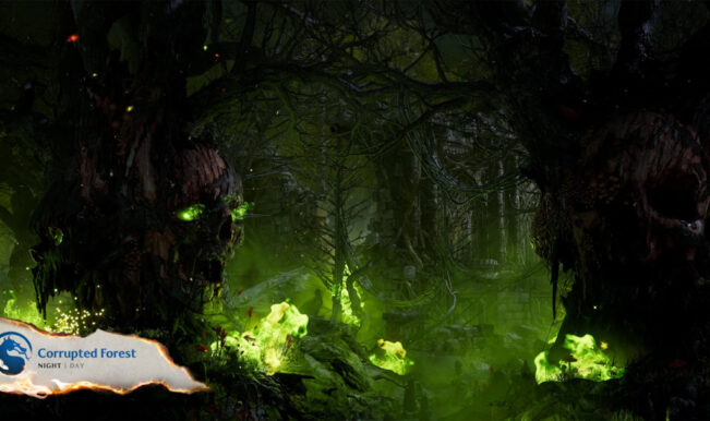 Mortal Kombat 1 mapa floresta