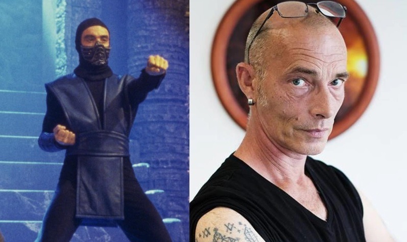 Mortal Kombat filme antes e depois sub-zero
