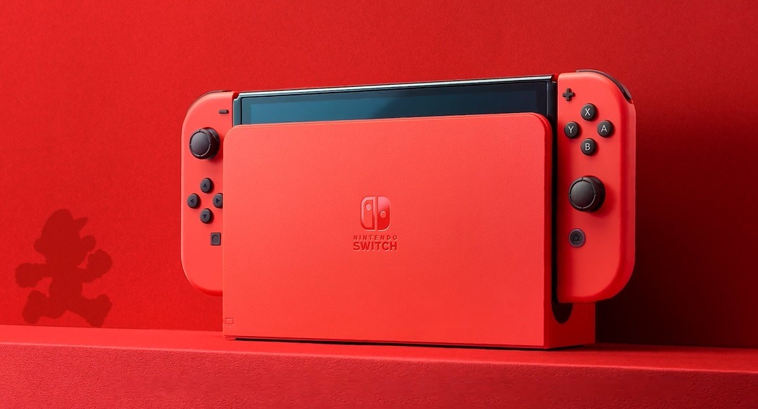 nintendo switch oled red