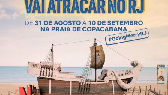 One Piece Going Merry barco Copacabana Netflix