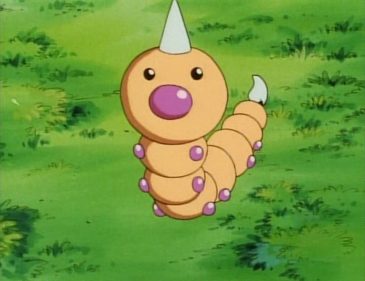 Pokémon Go Weedle anos ginásio