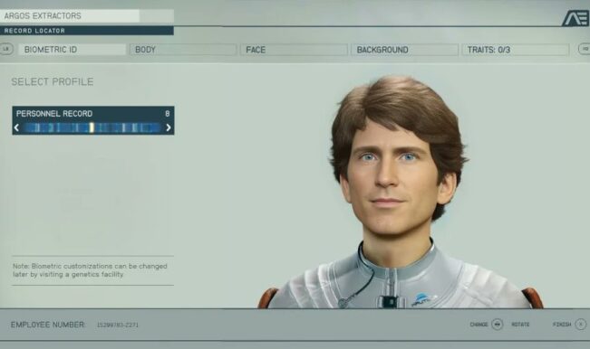 Starfield personagem Todd Howard